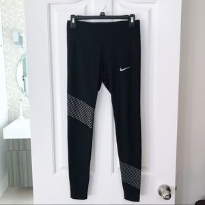 NWOT! Nike Dri-Fit Printed Striped Leggings